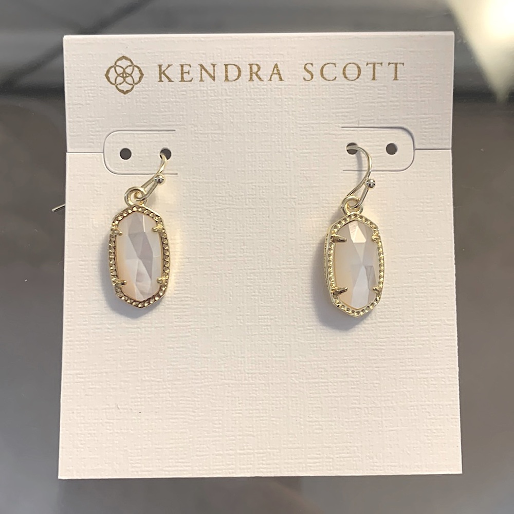 Kendra Scott Lee Gold Drop Earrings